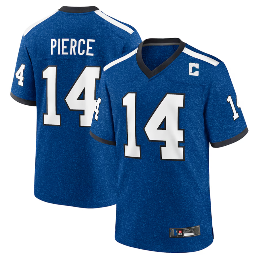 Jamed #14 Alec Pierce Player IN.Colts Indiana Nights Alternate Game Stitched Jerseys - Royal