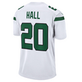 Jamed #20 Breece Hall Player NY.Jets White Away Game Stitched Jersey