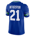Jamed S.Seahawks #21 Devon Witherspoon Player Royal Alternate Vapor F.U.S.E. Limited Stitched Jerseys