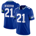 Jamed S.Seahawks #21 Devon Witherspoon Player Royal Alternate Vapor F.U.S.E. Stitched Jerseys