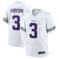 Jamed #3 Jordan Addison Player MN.Vikings White Alternate Game Stitched Jerseys