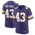 Jamed #43 Andrew Van Ginkel Player MN.Vikings Purple Game Stitched Jerseys