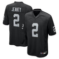 Jamed LV.Raiders #2 Ashton Jeanty Player Black Game Stitched Jerseys