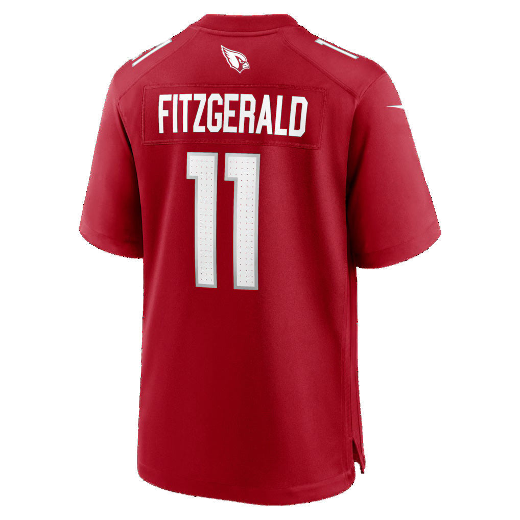 Jamed A.Cardinals #11 Larry Fitzgerald Cardinal Team Retired Game Jersey