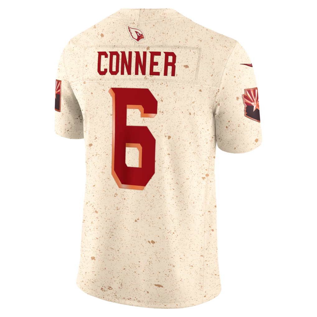 Jamed A.Cardinals #6 James Conner Natural 2025 Rivalries Collection Limited Stitched Jerseys