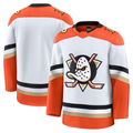Jamed A.Ducks White Away Premium Jerseys