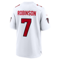 Jamed A.Falcons #7 Bijan Robinson White Game Stitched Jerseys