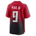 Jamed A.Falcons #9 Michael Penix Jr. Player Red Home Game Stitched Jerseys
