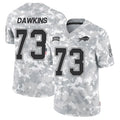 Jamed B.Bills #73 Dion Dawkins Player Arctic Camo Salute to Service Limited  Stitched Jerseys