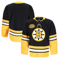 Jamed B.Bruins Black 100th Anniversary Authentic Pro Stitched Jerseys