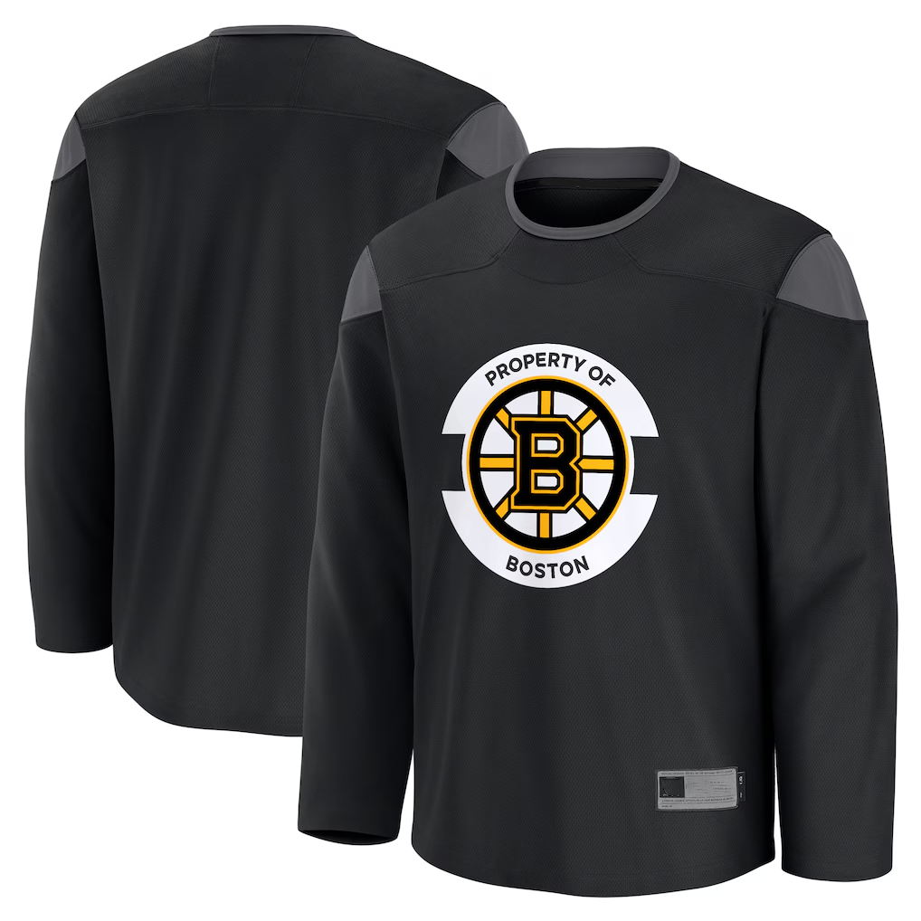 Jamed B.Bruins Black Practice Stitched Jerseys