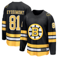 Jamed B.Bruins #81 Michael Eyssimont Black Home Breakaway Player Stitched Jerseys