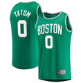 Jamed B.Celtics #0 Jayson Tatum  Kelly Green Big & Tall Fast Break Player Jerseys - Icon Edition