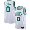 Jamed B.Celtics #0 Jayson Tatum White Swingman Jerseys - Association Edition