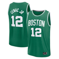Jamed B.Celtics #12 Chris Cenac Jr. Green 2026 Draft First Round Pick Fast Break Jerseys - Icon Edition