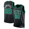 Jamed B.Celtics #28 Hugo Gonz¨¢lez Black Swingman Jerseys - Statement Edition