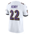 Jamed B.Ravens #22 Derrick Henry Player Vapor F.U.S.E. Limited White Stitched Jerseys