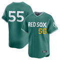 Jamed B.Red Sox #55 Ranger Su¨¢rez Player Green City Connect Limited Home Game Stitched Jerseys