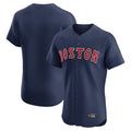 Jamed B.Red Sox Blank Player Navy Limited Elite Home Game Stitched Jerseys