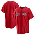 Jamed B.Red Sox Blank Player Red Home Game Stitched Jerseys