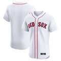 Jamed B.Red Sox Blank Player White Limited Elite Home Game Stitched Jerseys