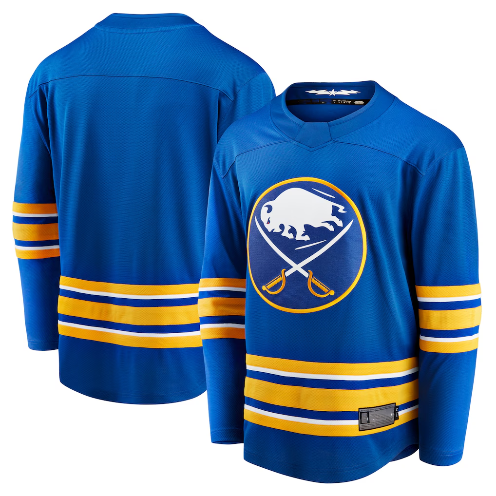 Jamed B.Sabres Royal Home Breakaway Stitched Jerseys