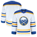 Jamed B.Sabres White Away Authentic Pro Stitched Jerseys