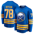 Jamed B.Sabres #78 Jacob Bryson Royal Home Breakaway Player Stitched Jerseys