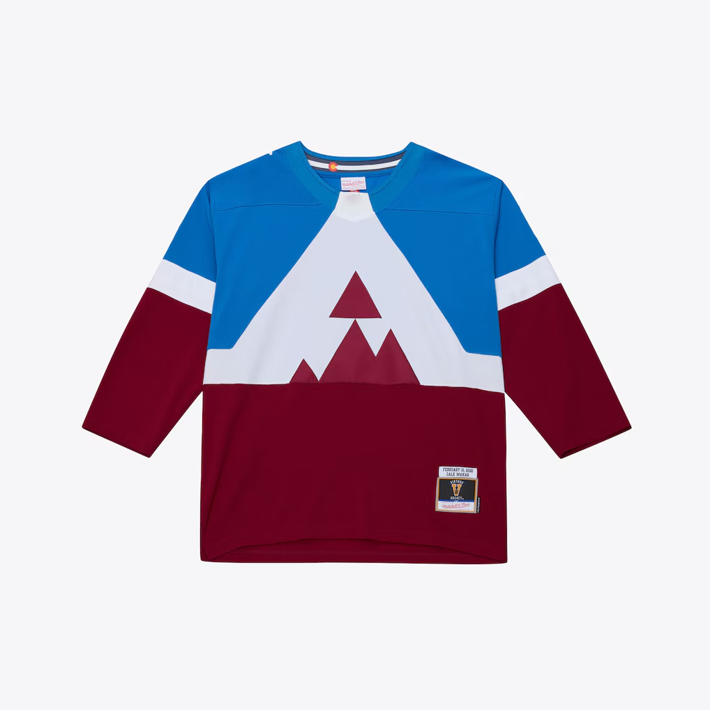 Jamed C.Avalanche Cale Makar Mitchell & Ness Blue 2020 Power Play Jerseys