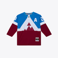 Jamed C.Avalanche Nathan MacKinnon Mitchell & Ness Blue 2020 Power Play Jerseys