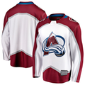 Jamed C.Avalanche White Away Breakaway Jerseys