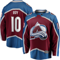 Jamed C.Avalanche #10 Nicolas Roy Burgundy Home Breakaway Jerseys