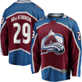 Jamed C.Avalanche #29 Nathan MacKinnon Burgundy Home Breakaway Jerseys