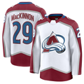 Jamed C.Avalanche #29 Nathan MacKinnon White Away Premium Jerseys