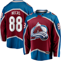 Jamed C.Avalanche #88 Martin Necas Burgundy Breakaway Player Jerseys