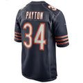 Jamed C.Bears #34 Walter Payton Player Navy Home Game Stitched Jerseys