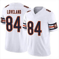 Jamed C.Bears #84 Colston Loveland Player F.U.S.E. Limited White Game  Stitched Jerseys