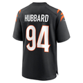 Jamed C.Bengals #94 Sam Hubbard Black Player Game Stitched Jerseys