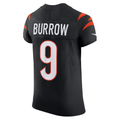 Jamed C.Bengals #9 Joe Burrow Black Team Vapor F.U.S.E. Elite Stitched Jerseys