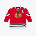 Jamed C.Blackhawks Bobby Hull Mitchell & Ness Red 1966 Power Play Jerseys
