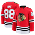 Jamed C.Blackhawks #88 Patrick Kane Red Premium Jerseys