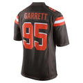 Jamed C.Browns #95 Myles Garrett Player Brown Game Stitched Jerseys
