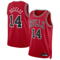 Jamed C.Bulls #14 Matas Buzelis Red Swingman Player Jerseys - Icon Edition