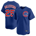 Jamed C.Cubs #25 Mois¨¦s Ballesteros Player Royal Limited Home Stitched Jerseys