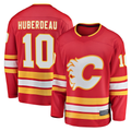 Jamed C.Flames #10 Jonathan Huberdeau Red Home Premium Jerseys