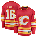 Jamed C.Flames #16 Morgan Frost Red Home Breakaway Jerseys