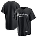 Jamed C.Guardians Black Home Game Blank Player Stitched Jerseys