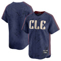 Jamed C.Guardians Navy City Connect Limited Home Blank Player Stitched Jerseys
