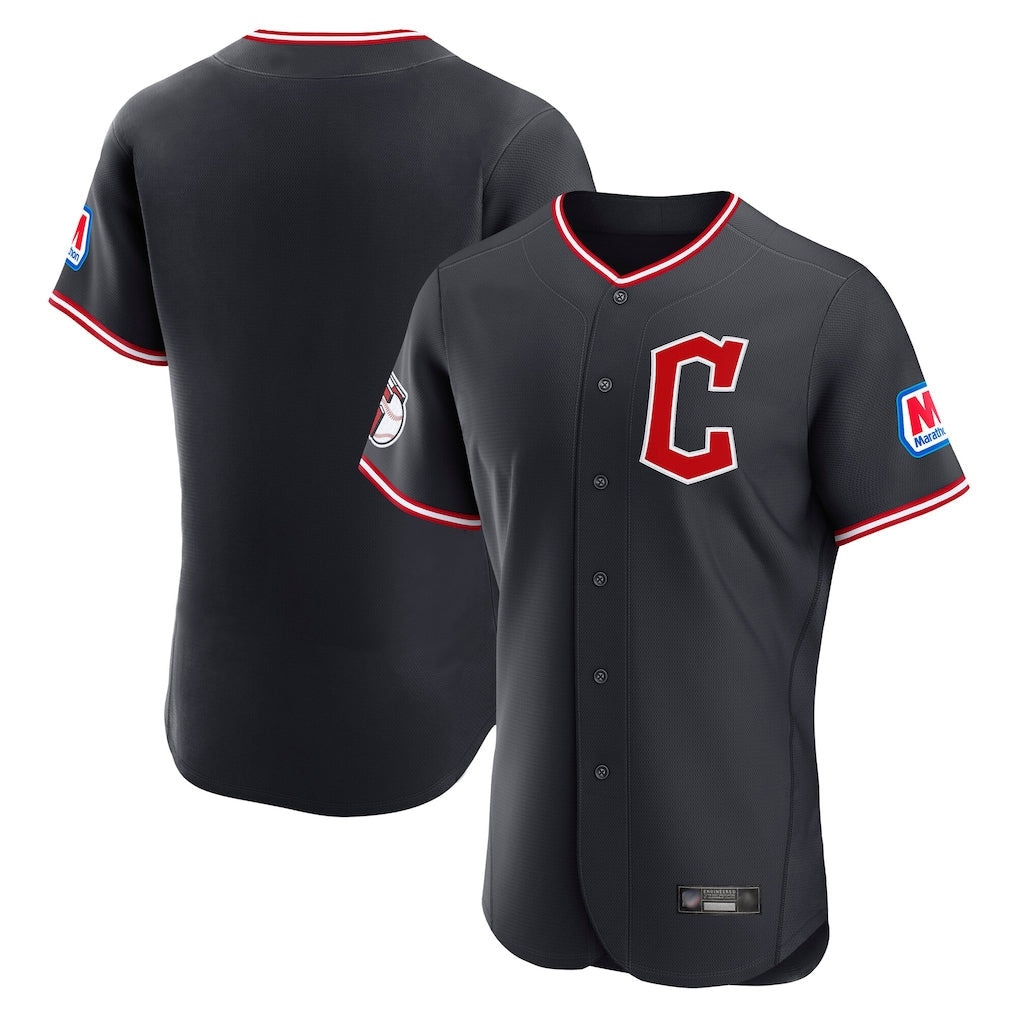 Jamed C.Guardians Navy Limited Elite Home Blank Player Stitched Jerseys