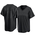 Jamed C.Guardians #11 Jose Ramirez Player Black T-shirt Home Game Stitched Jerseys